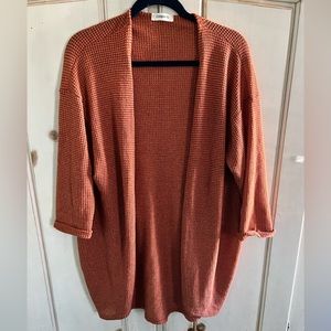 Ginger G Burt Orange Cardigan